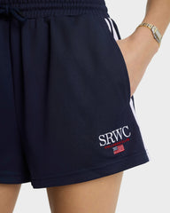 Nautical Roller Short - Navy Sporty & Rich Sale