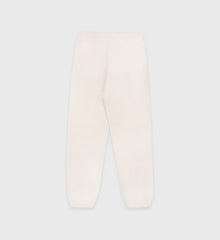 H&W Crest Kids Sweatpant - Cream/Navy Sporty & Rich US