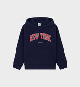 New York Ivy Kids Hoodie - Navy/Ruby Sporty & Rich Discount