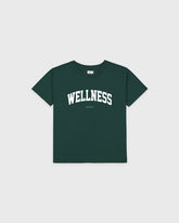 Wellness Ivy Kids T-Shirt - Forest/White Sporty & Rich Outlet