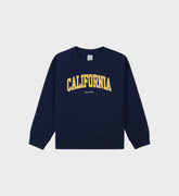 California Kids Crewneck - Navy/Gold Sporty & Rich Online