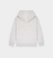 H&W Crest Kids Hoodie - Heather Gray/Forest Sporty & Rich Online