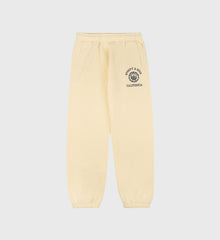 California Emblem Kids Sweatpant - Almond/Navy Sporty & Rich For Sale
