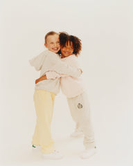 California Emblem Kids Sweatpant - Almond/Navy Sporty & Rich For Sale