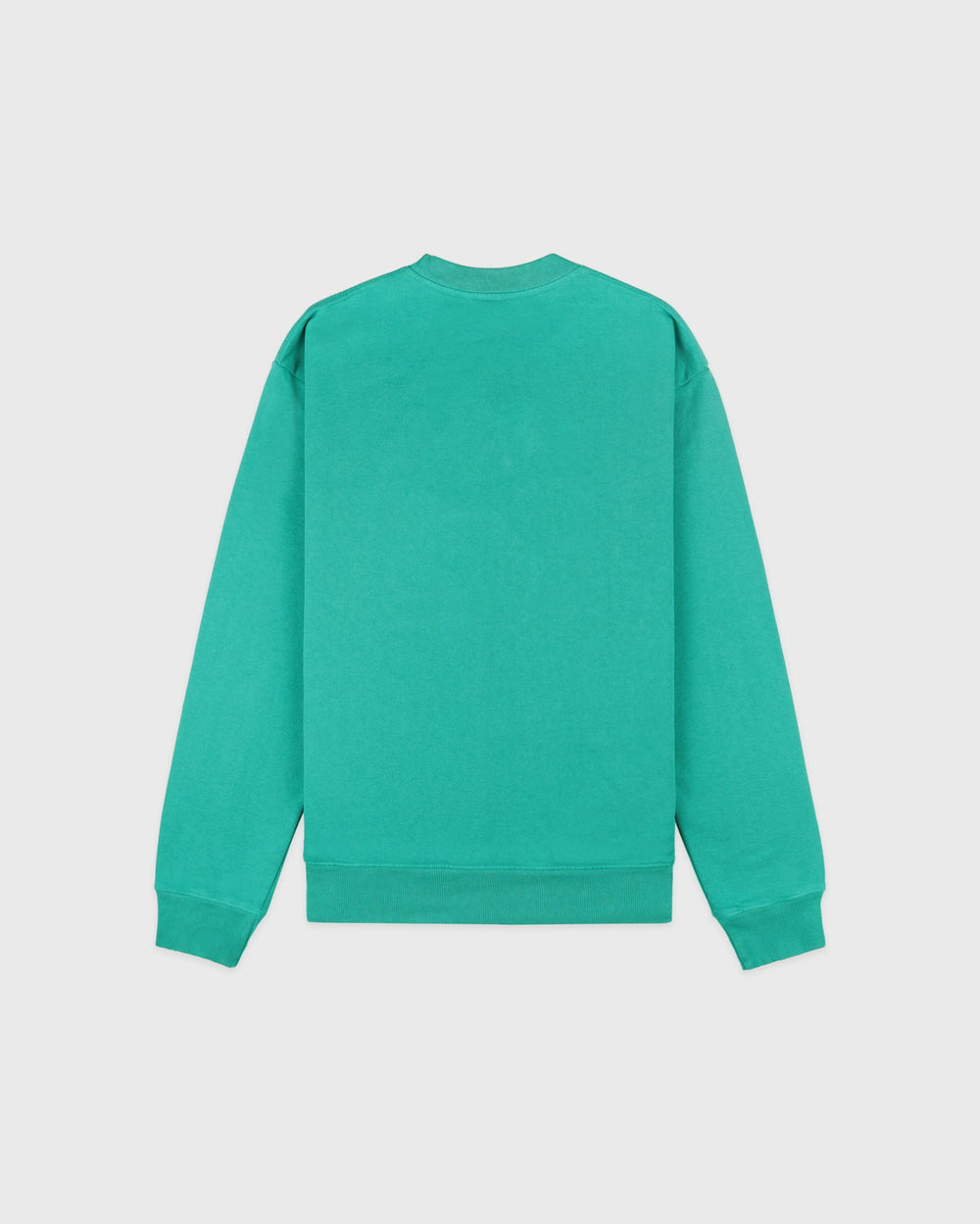 Title Embroidered Crewneck - Amalfi Green/Light Navy Sporty & Rich Sale