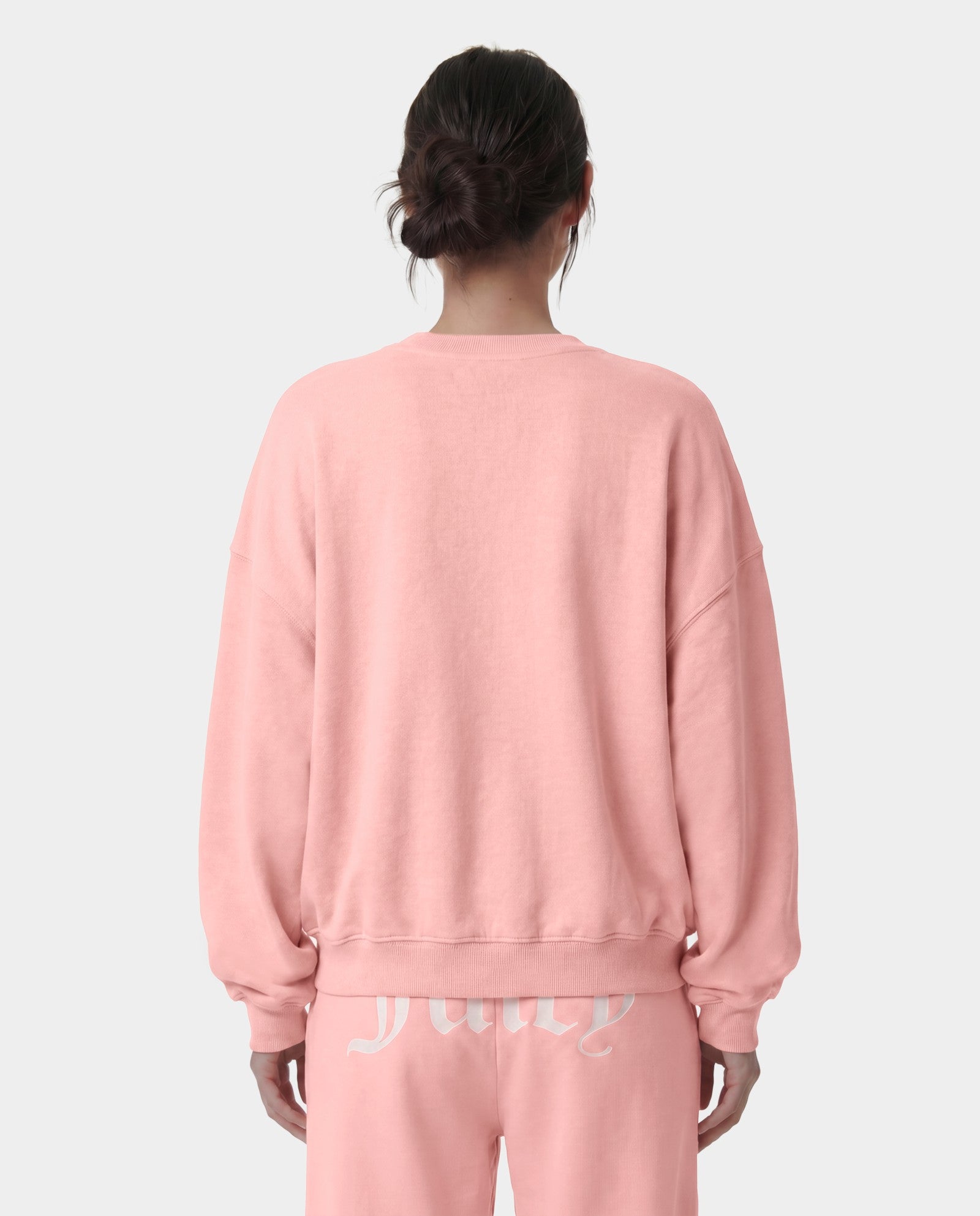 Juicy Emblem Crewneck - Rose Sporty & Rich US