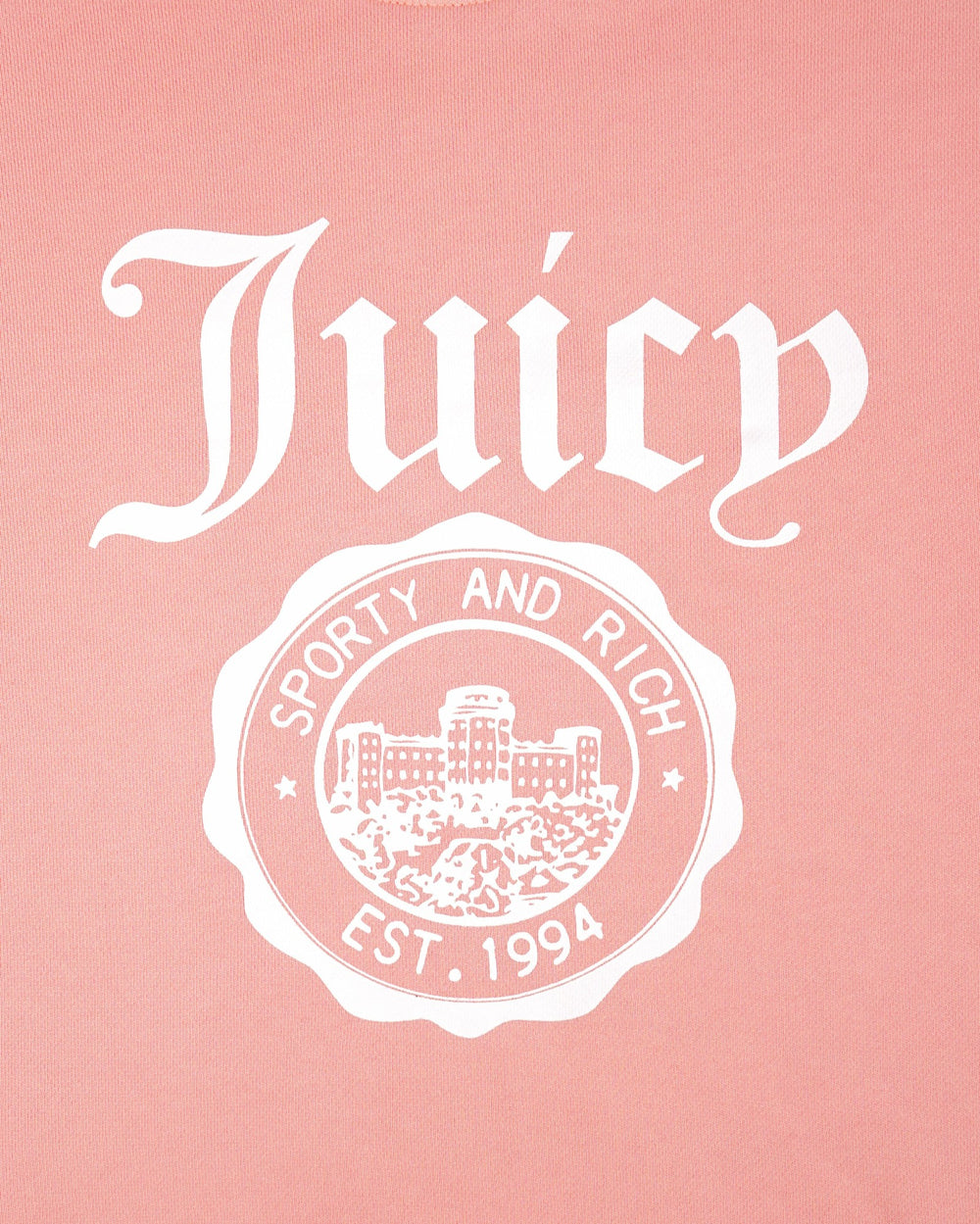 Juicy Emblem Crewneck - Rose Sporty & Rich US