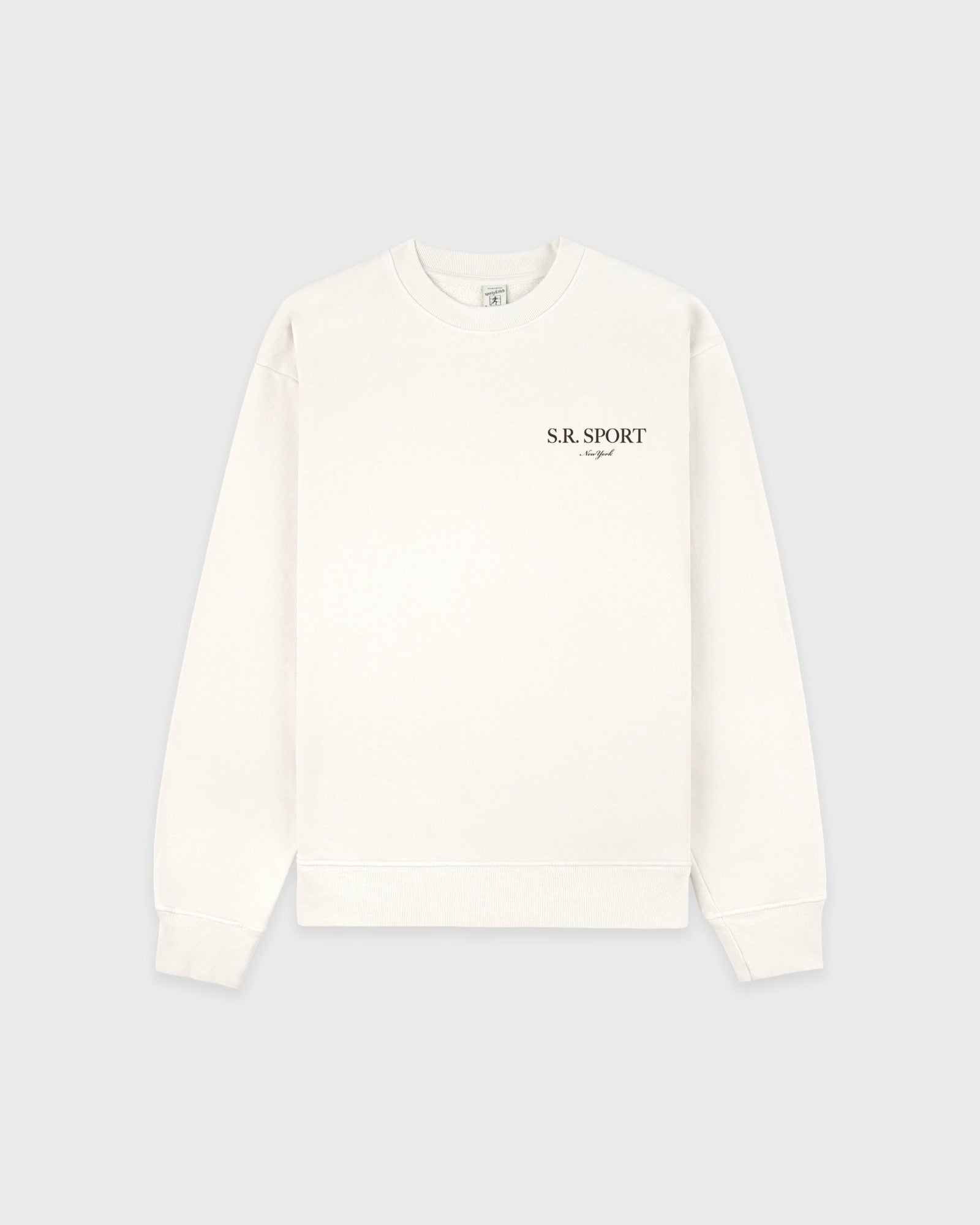 Wimbledon Crewneck - Ecru Sporty & Rich Discount