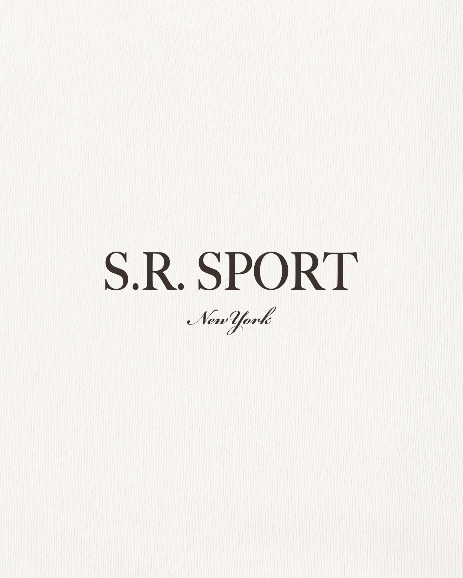Wimbledon Crewneck - Ecru Sporty & Rich Discount