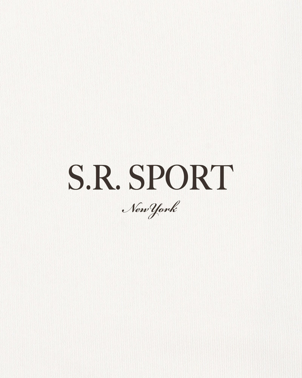 Wimbledon Crewneck - Ecru Sporty & Rich Discount