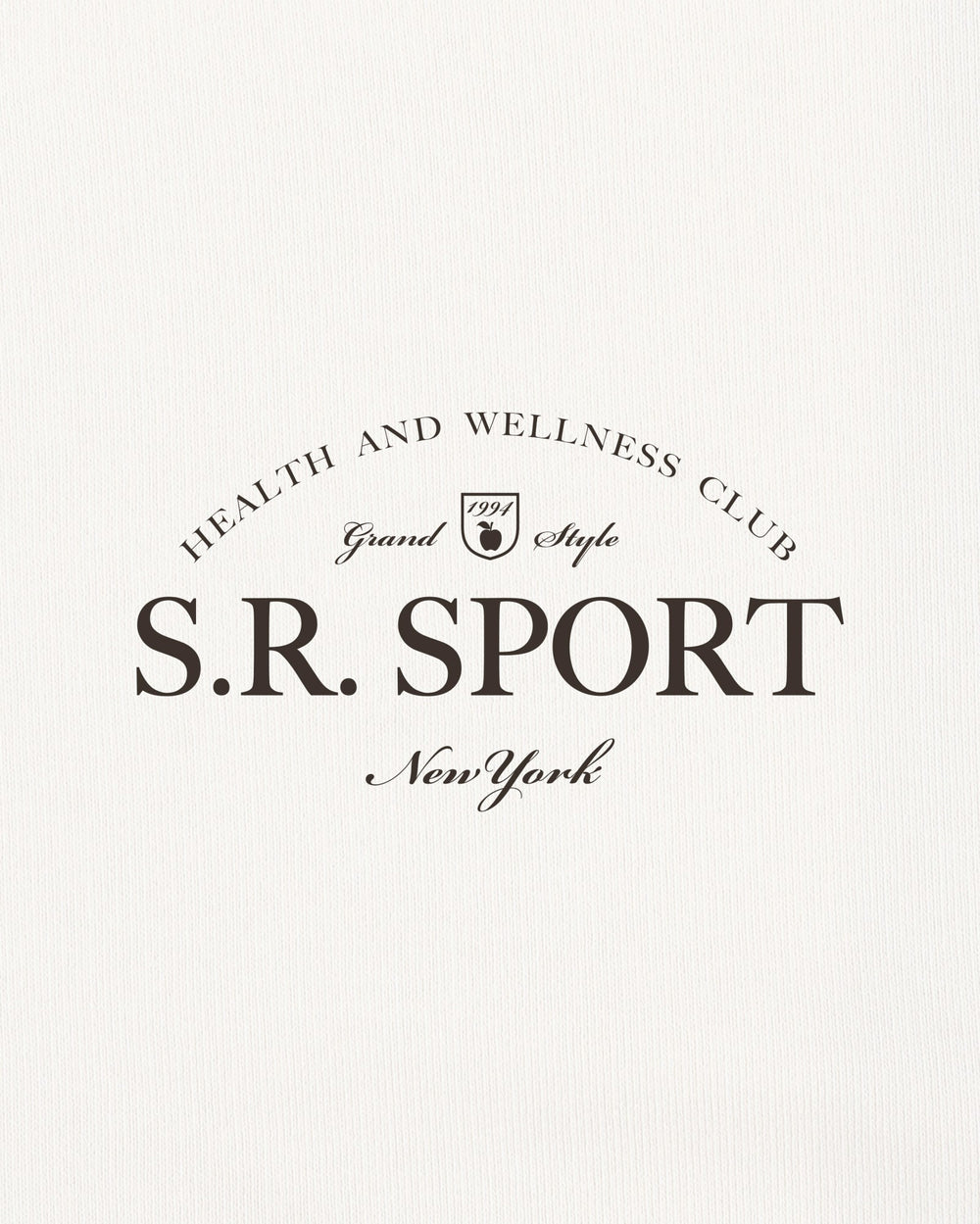 Wimbledon Crewneck - Ecru Sporty & Rich Discount