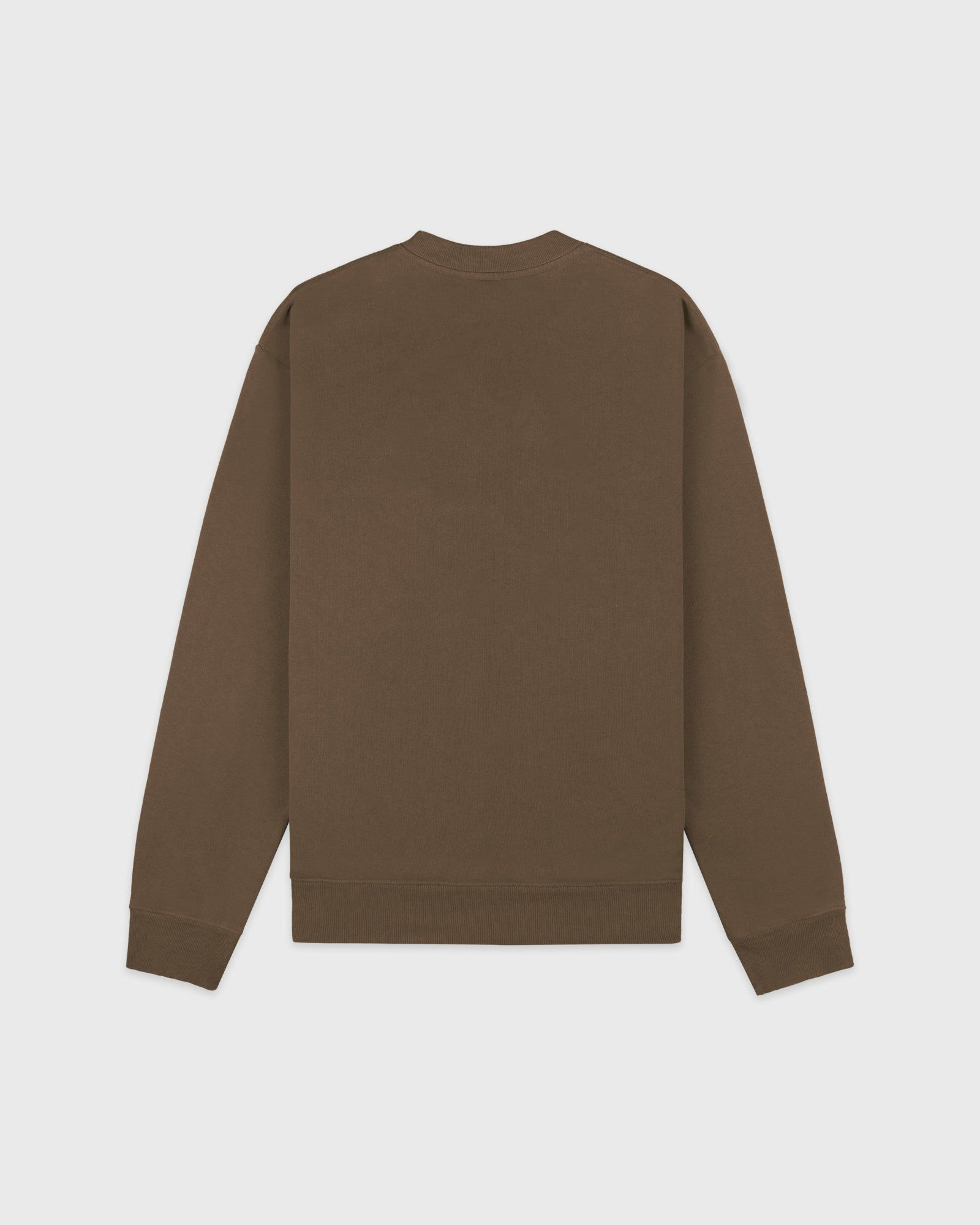 H&W Crest Embroidered Crewneck - Sand Sporty & Rich Outlet