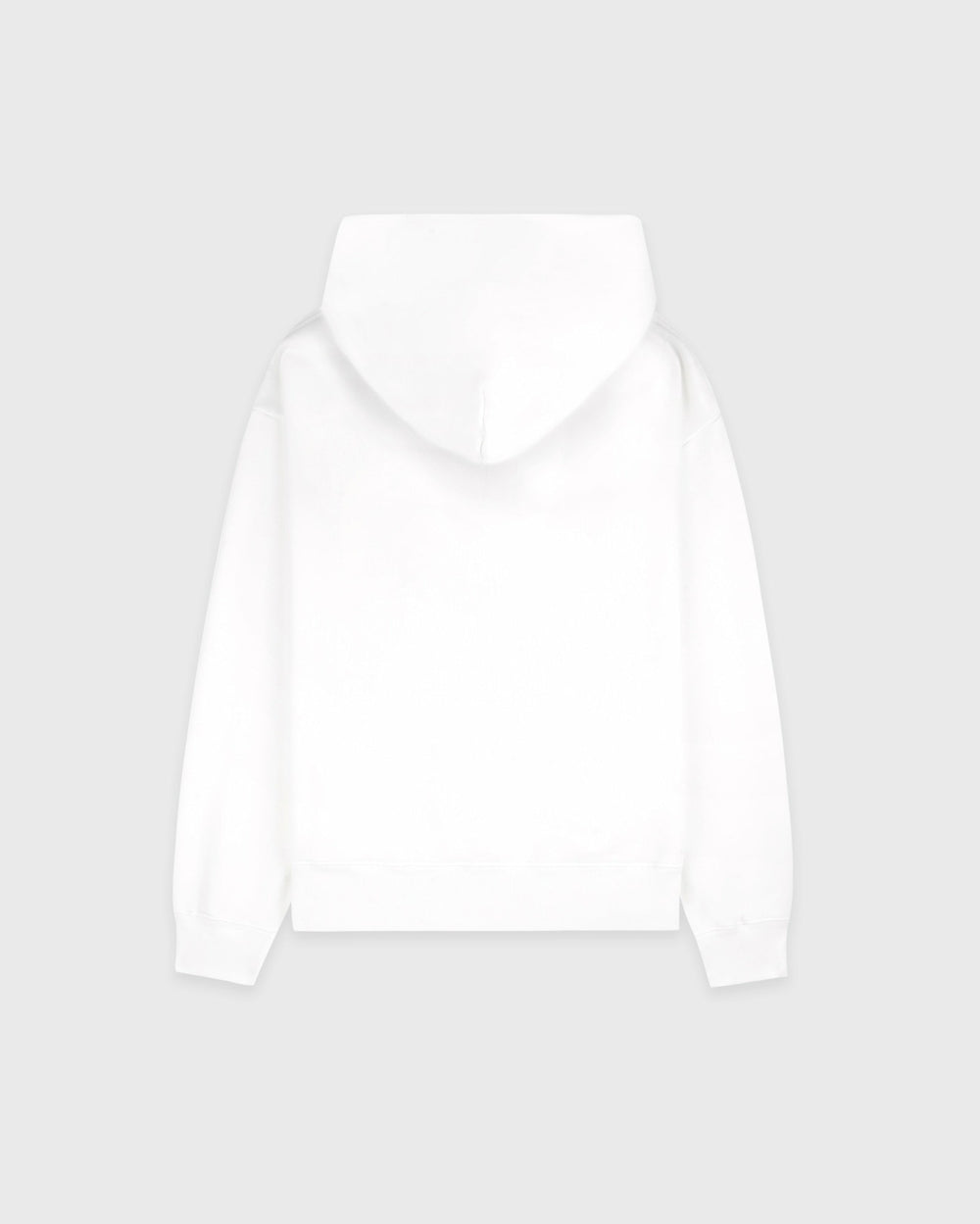 Serif Logo Embroidered Hoodie - White/Navy Sporty & Rich Sale