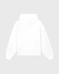 Serif Logo Embroidered Zip Hoodie - White/Navy Sporty & Rich Online