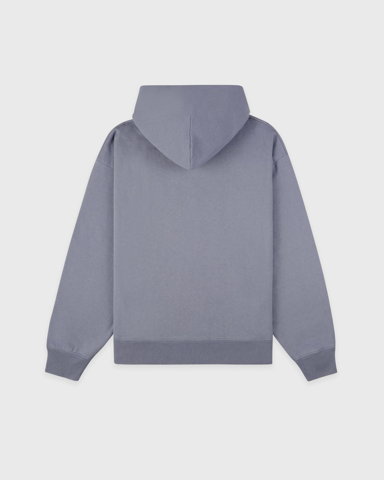Serif Logo Embroidered Hoodie - Faded Indigo Sporty & Rich Outlet