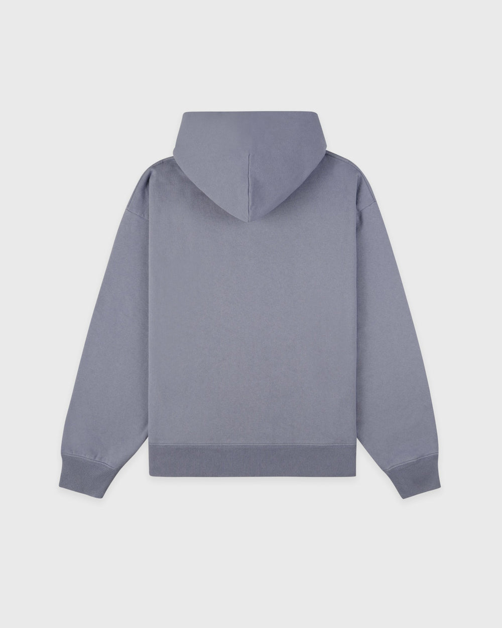 Serif Logo Embroidered Hoodie - Faded Indigo Sporty & Rich Outlet