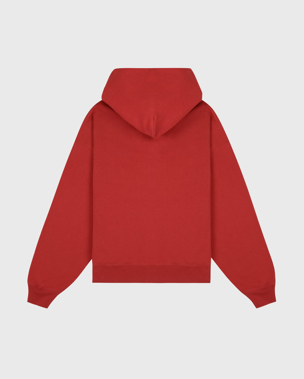 Serif Logo Embroidered Zip Hoodie - Faded Merlot/White Sporty & Rich Sale