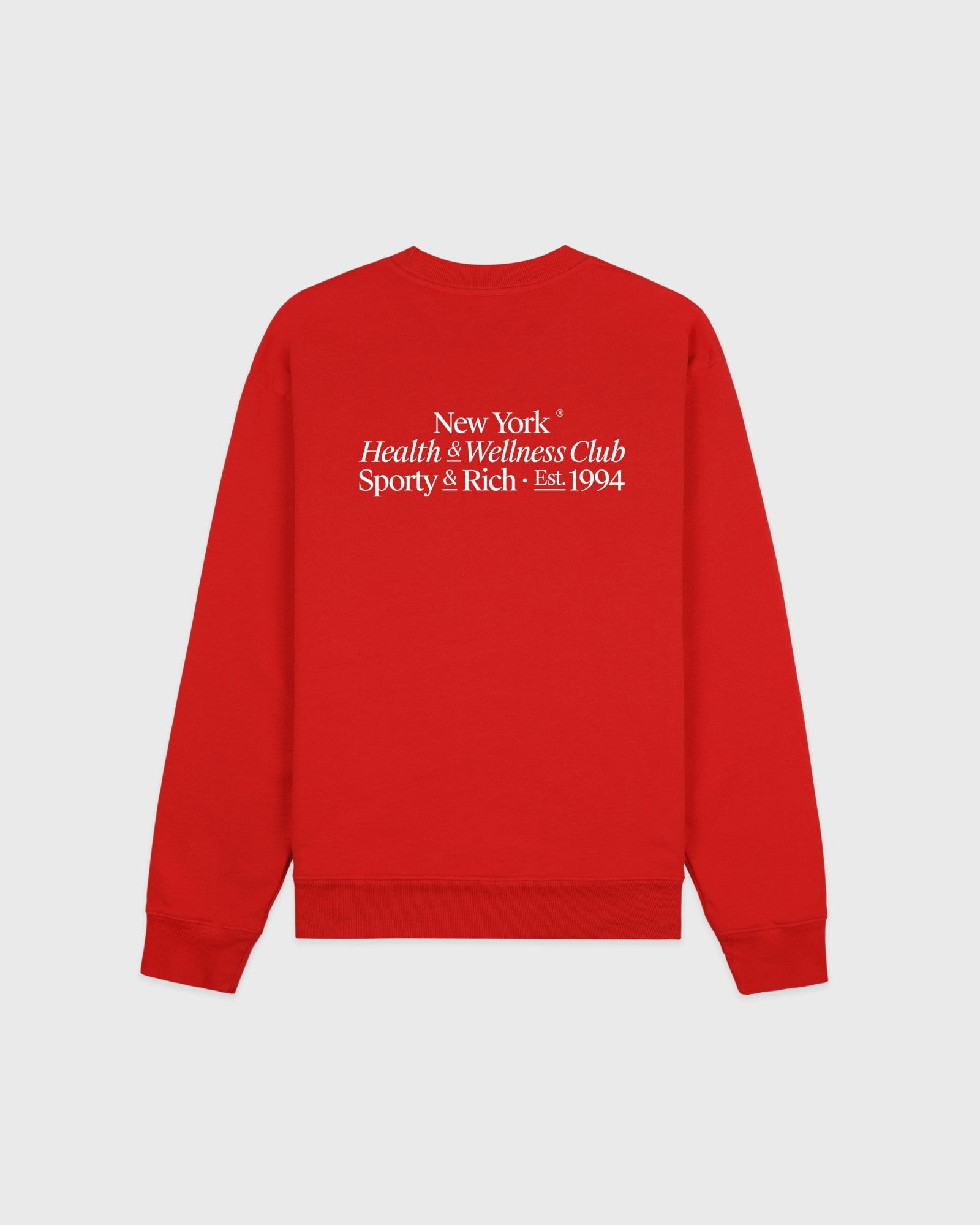 Modern Crewneck - Ruby Sporty & Rich Online