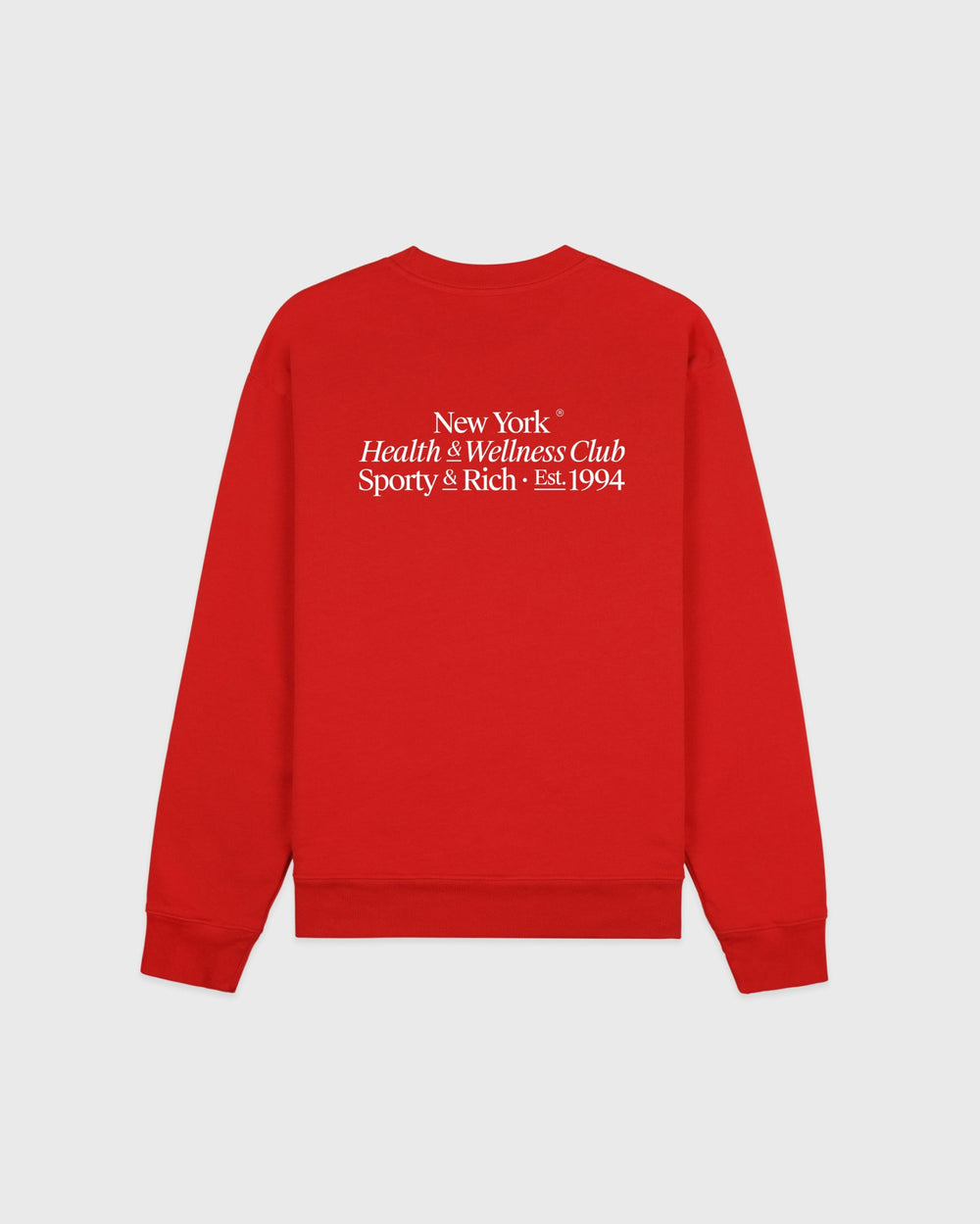Modern Crewneck - Ruby Sporty & Rich Online