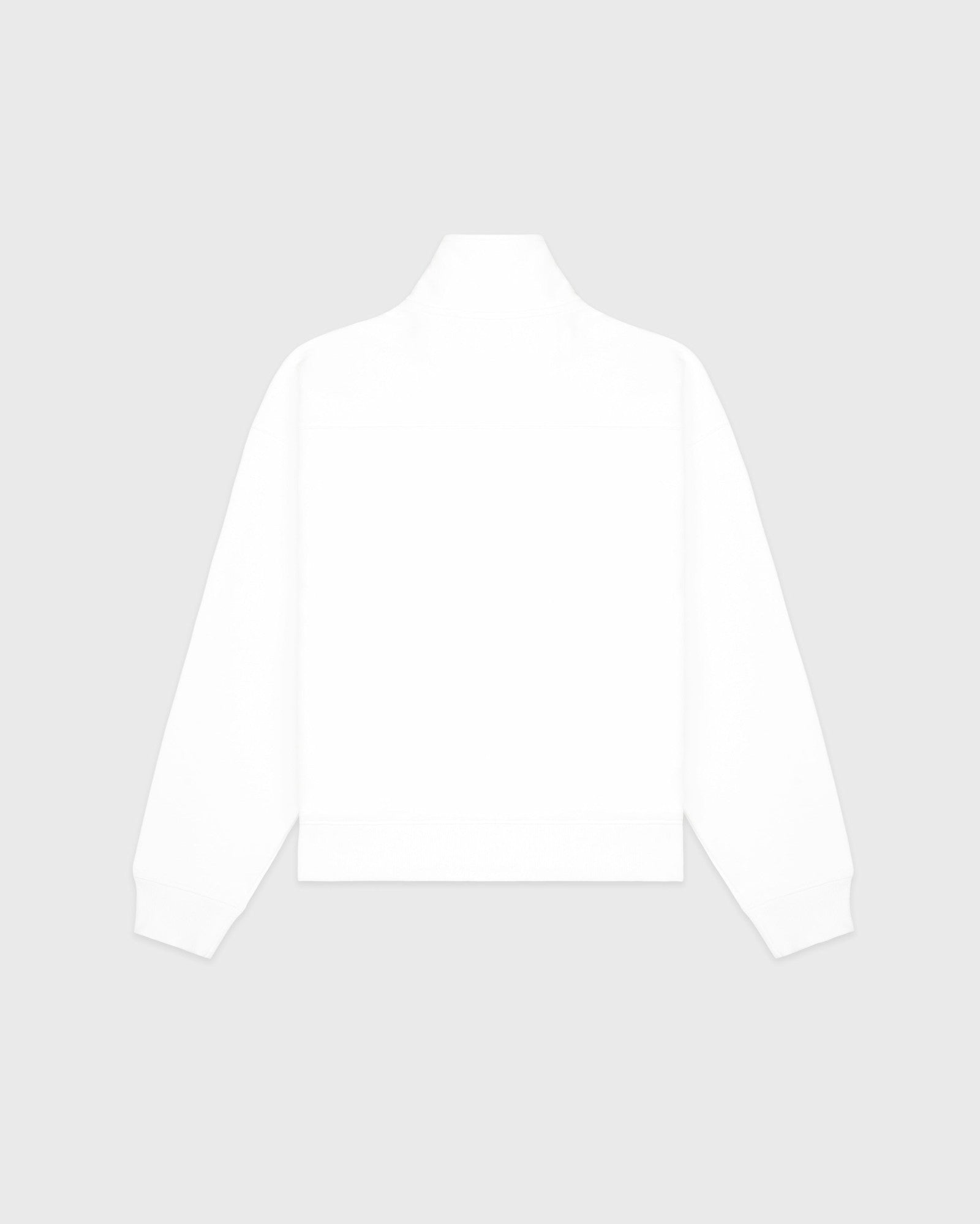 Syracuse Embroidered Quarter Zip - White/Navy Sporty & Rich Discount