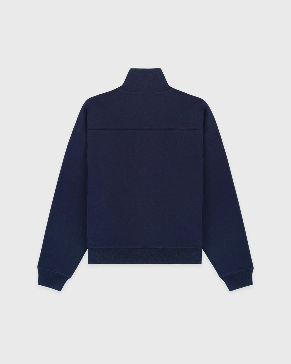 NY Crest Embroidered Quarter Zip - Dark Navy Sporty & Rich For Sale