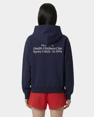 Modern Hoodie - Dark Navy Sporty & Rich Outlet