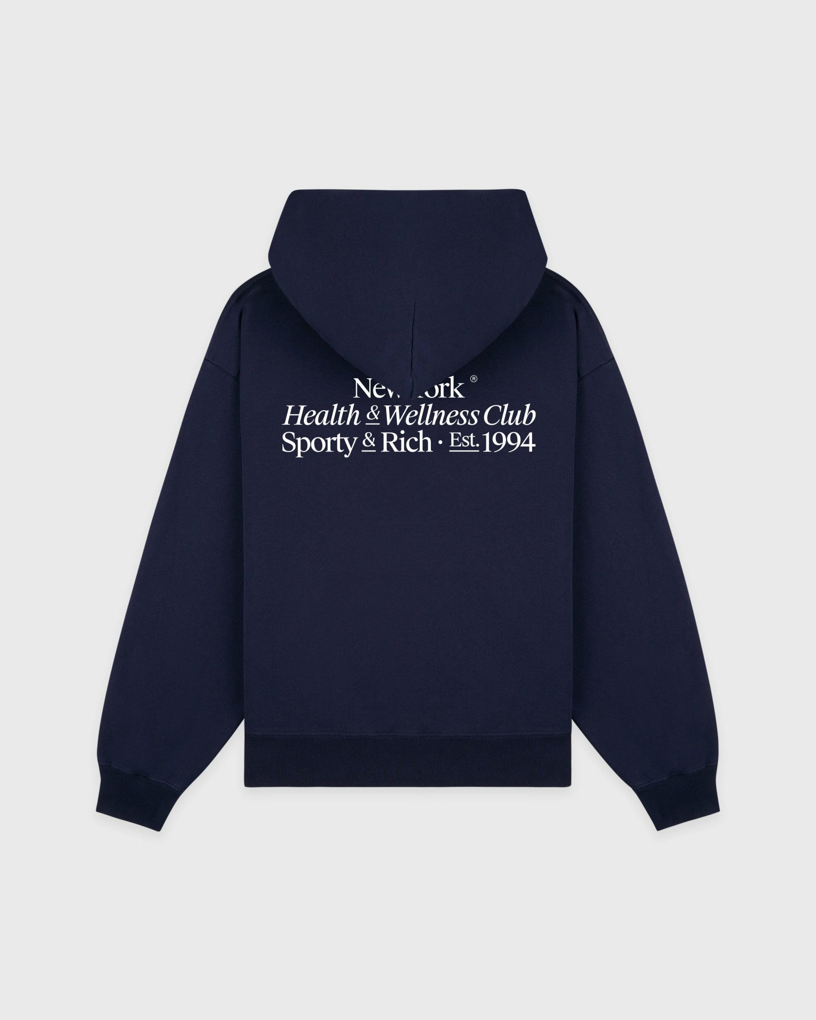 Modern Hoodie - Dark Navy Sporty & Rich Outlet