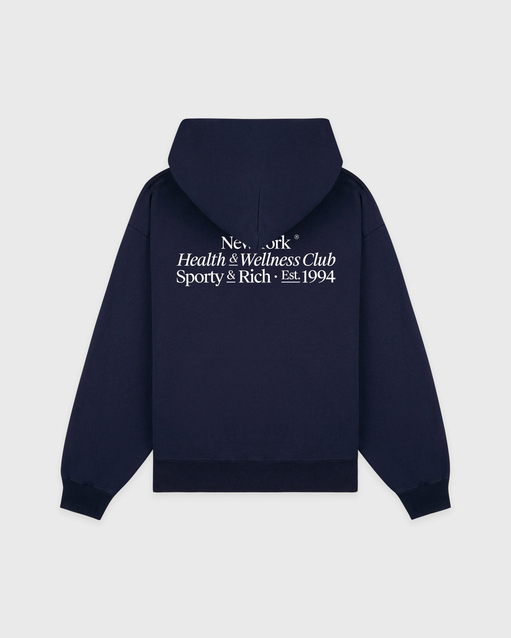 Modern Hoodie - Dark Navy Sporty & Rich Outlet
