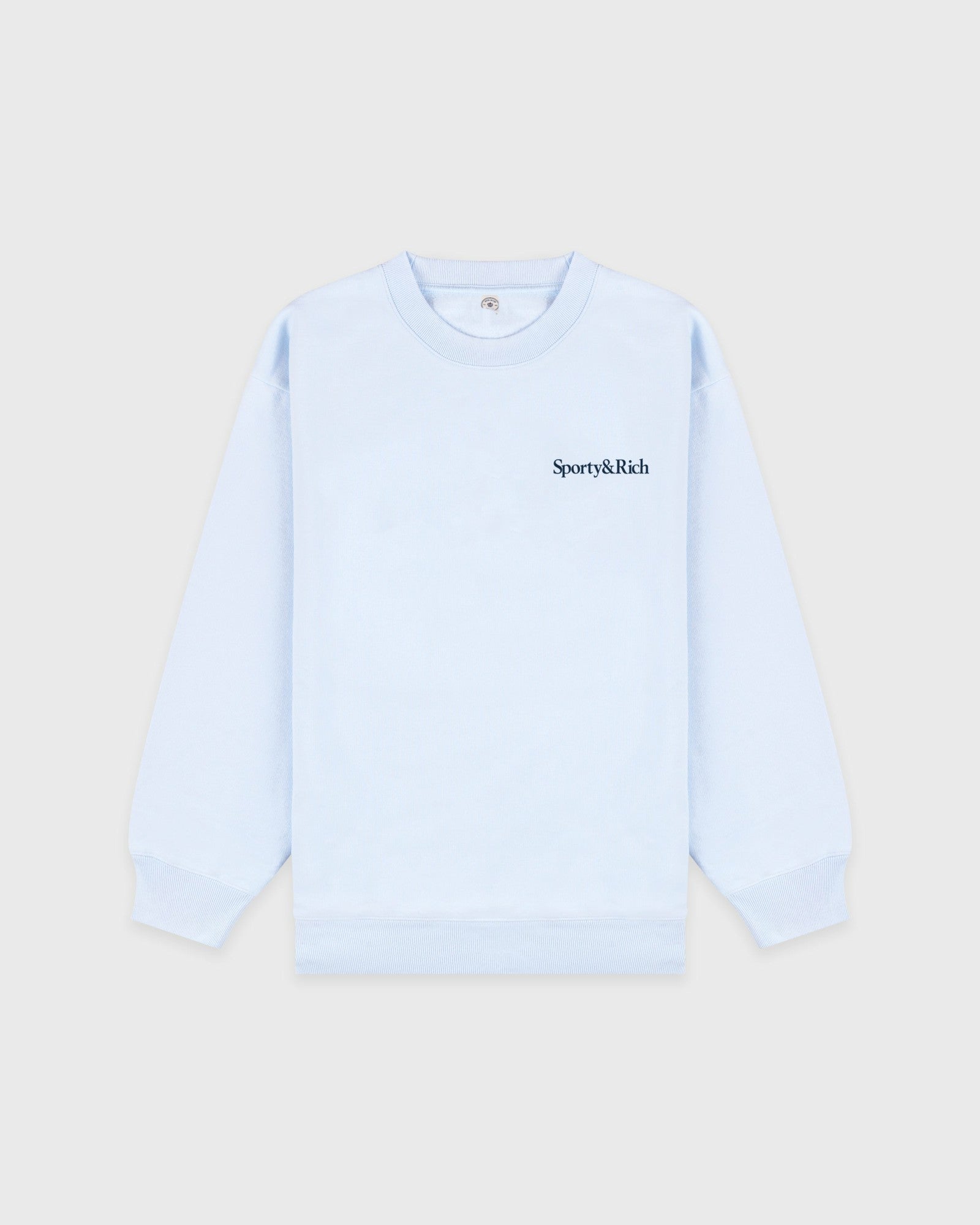 Play Tennis Crewneck - Ciel/Navy Sporty & Rich Sale