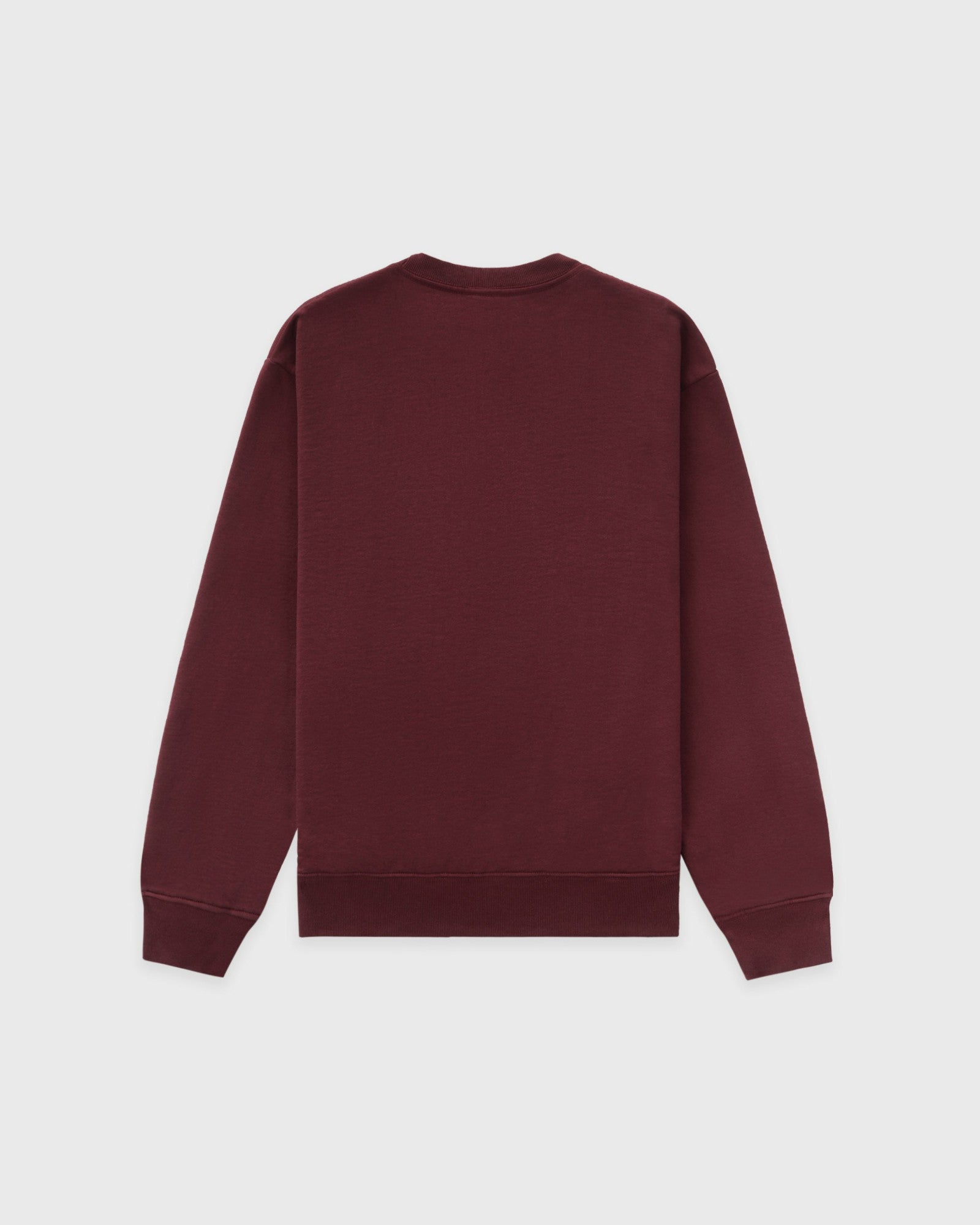 Syracuse Embroidered Crewneck - Bordeaux/White Sporty & Rich Discount