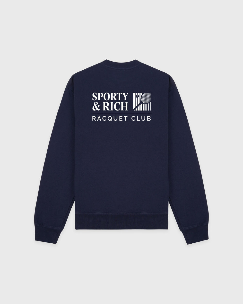 Promo Crewneck - Navy/White Sporty & Rich Outlet