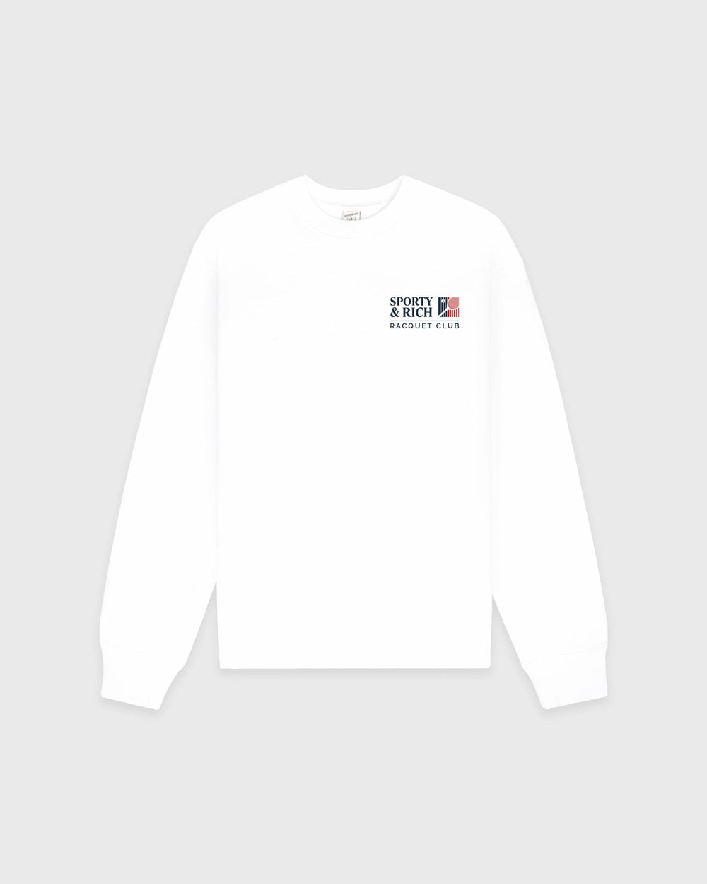 Promo Crewneck - White Sporty & Rich US