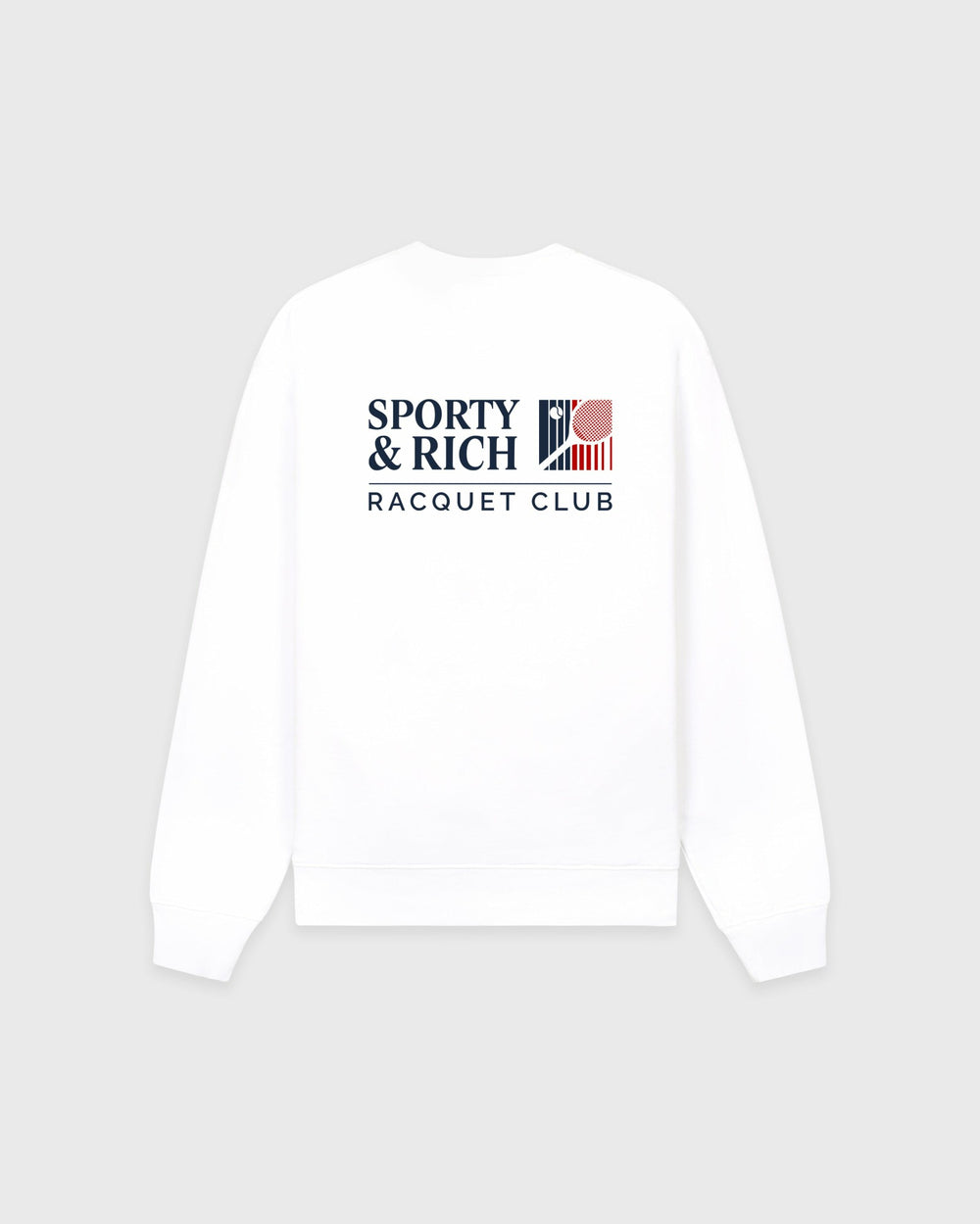 Promo Crewneck - White Sporty & Rich US