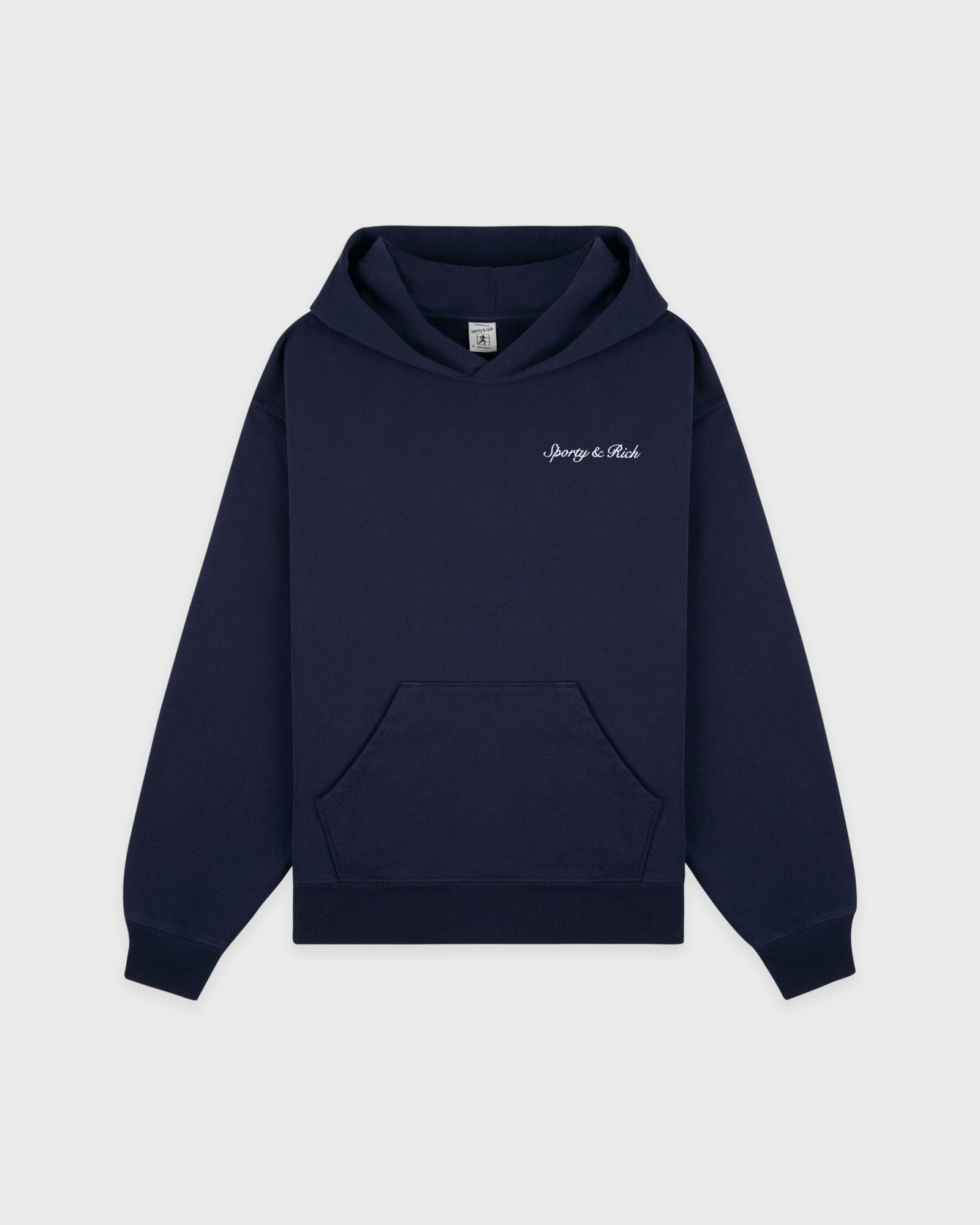 Syracuse Embroidered Hoodie - Navy/White Sporty & Rich Online