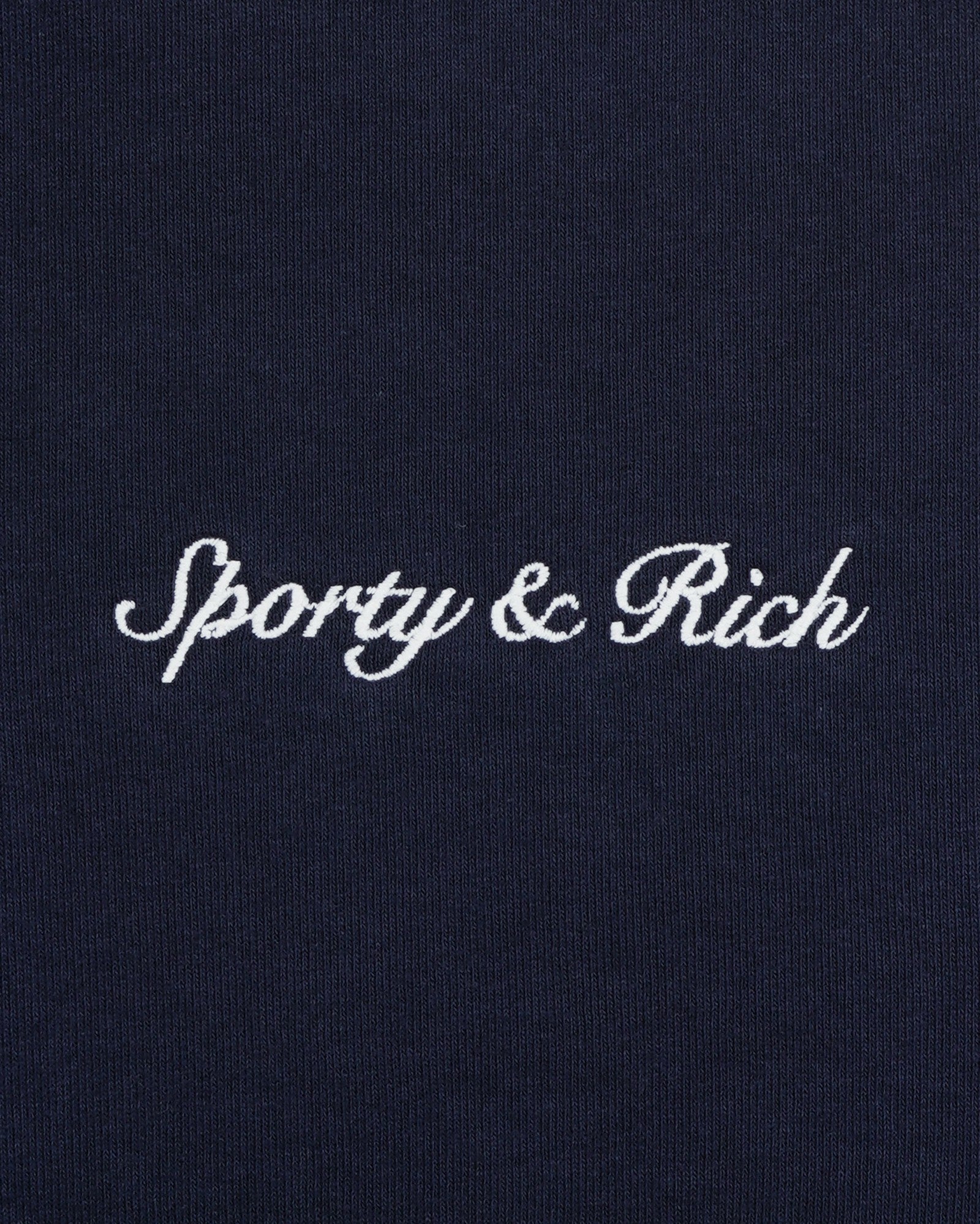 Syracuse Embroidered Hoodie - Navy/White Sporty & Rich Online