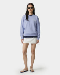 Avenue Crewneck - Periwinkle Sporty & Rich Discount