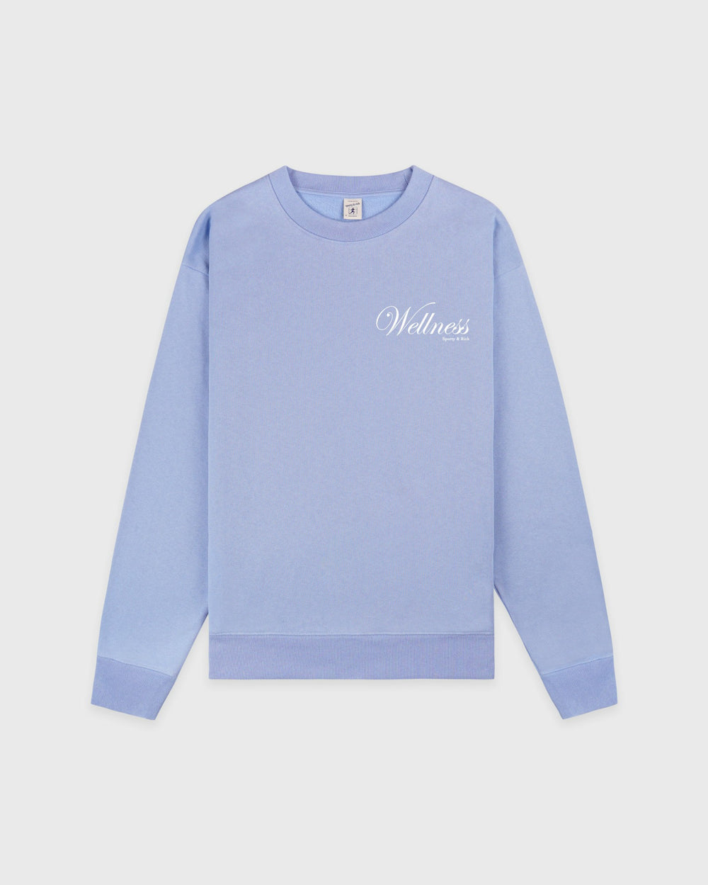 Avenue Crewneck - Periwinkle Sporty & Rich Discount