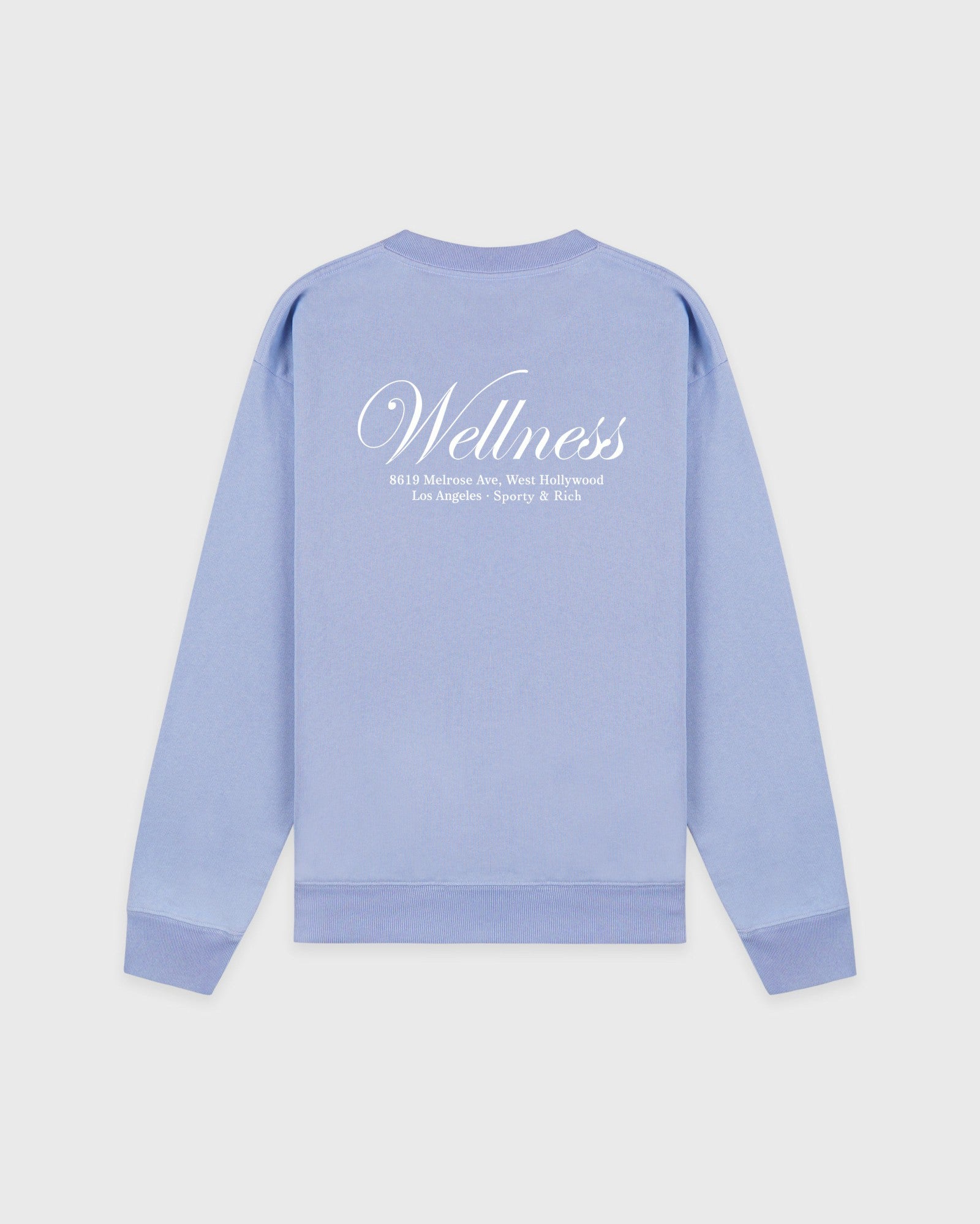 Avenue Crewneck - Periwinkle Sporty & Rich Discount