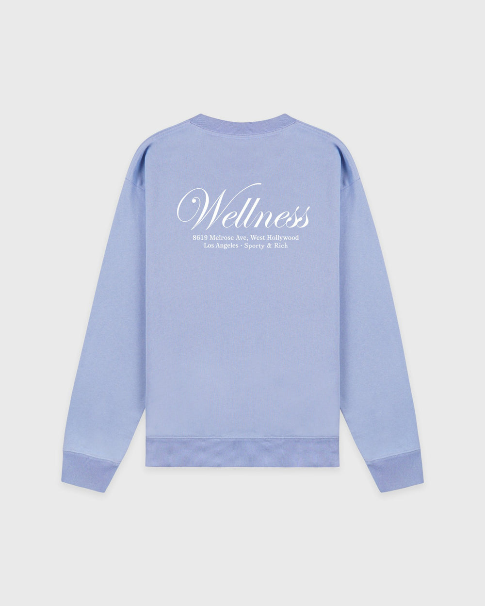 Avenue Crewneck - Periwinkle Sporty & Rich Discount