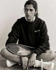 Play Tennis Crewneck - Navy/White Sporty & Rich For Sale