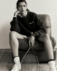 Play Tennis Crewneck - Navy/White Sporty & Rich For Sale