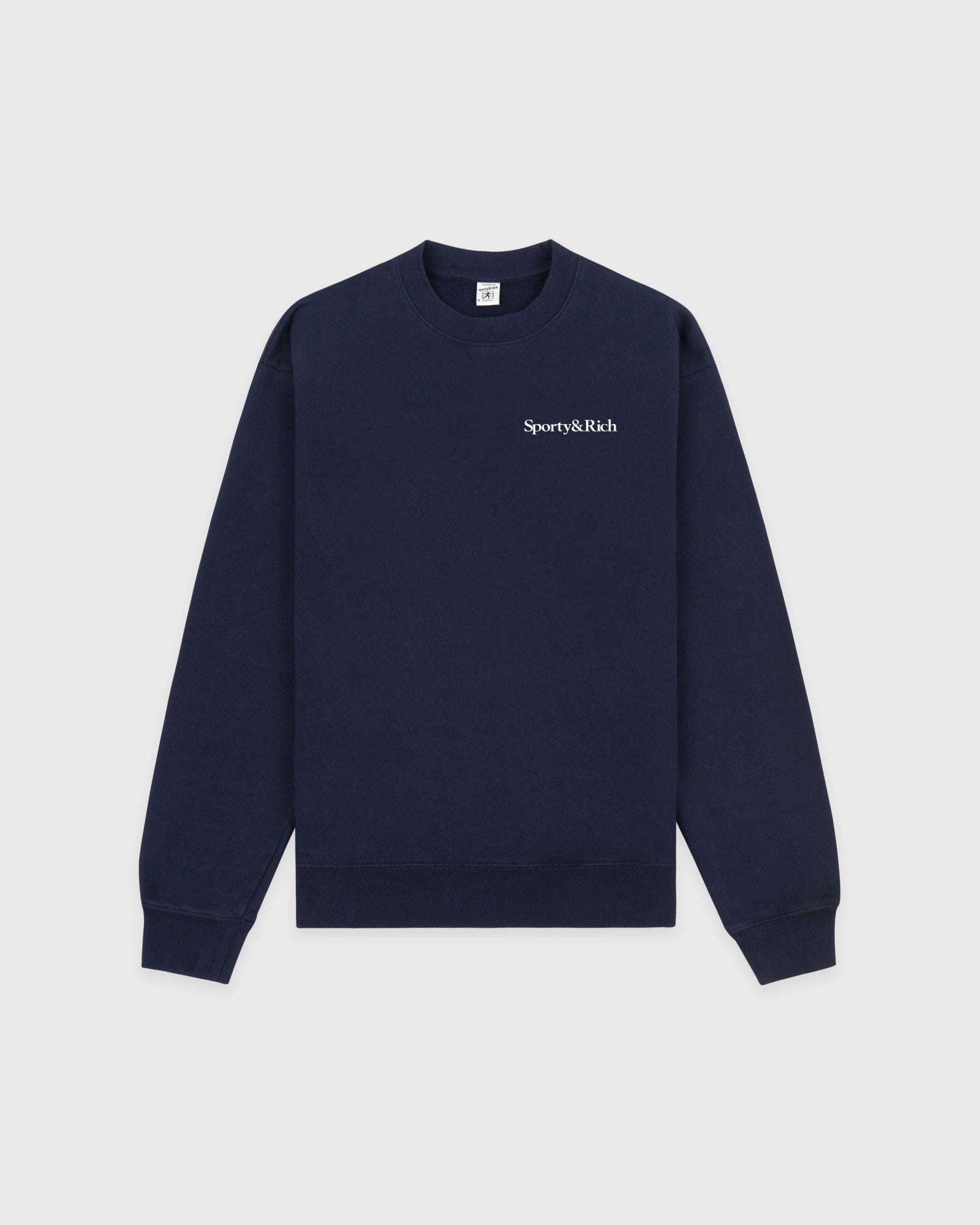 Play Tennis Crewneck - Navy/White Sporty & Rich For Sale