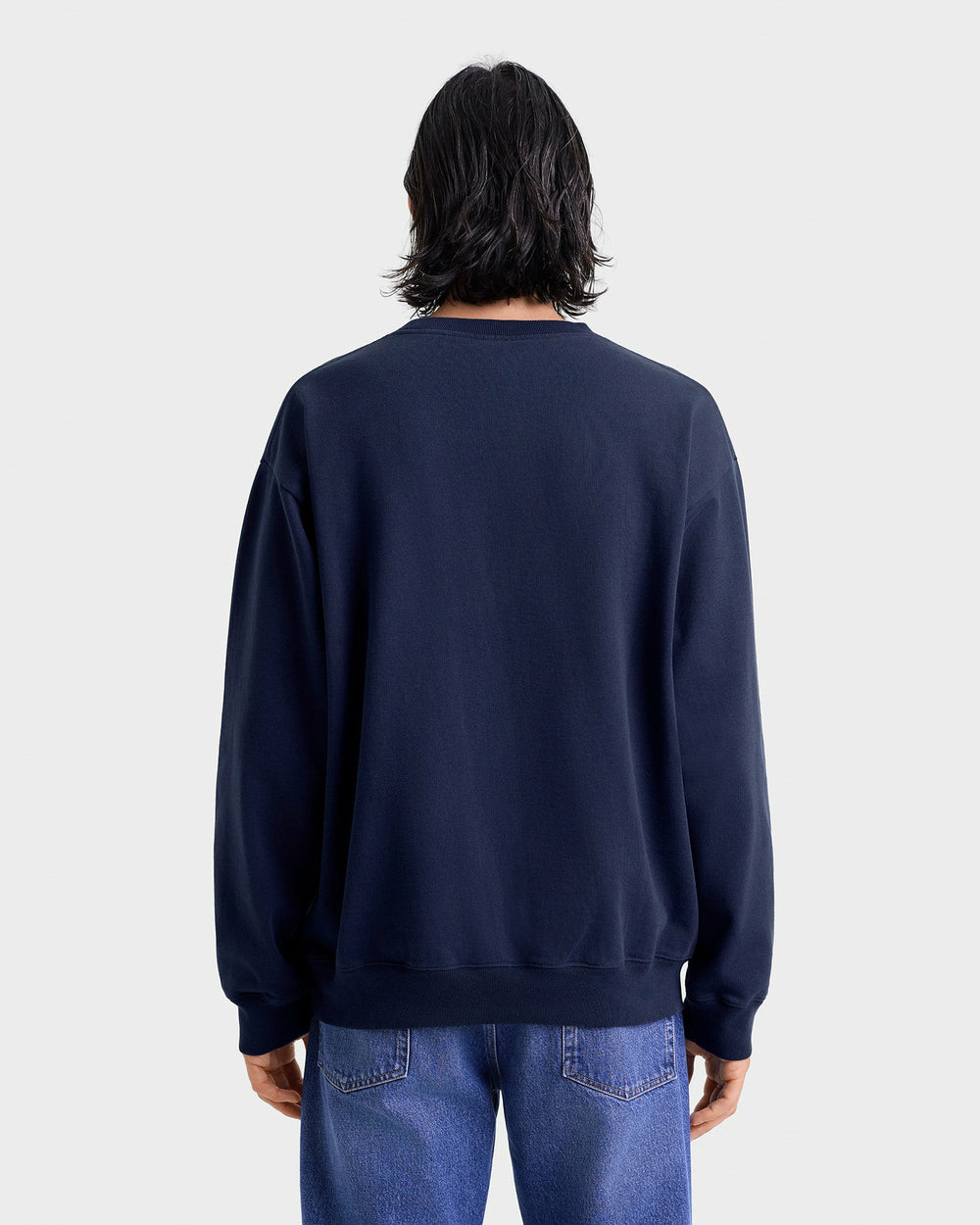 Yale Ivy Crewneck - Navy/White Sporty & Rich Discount