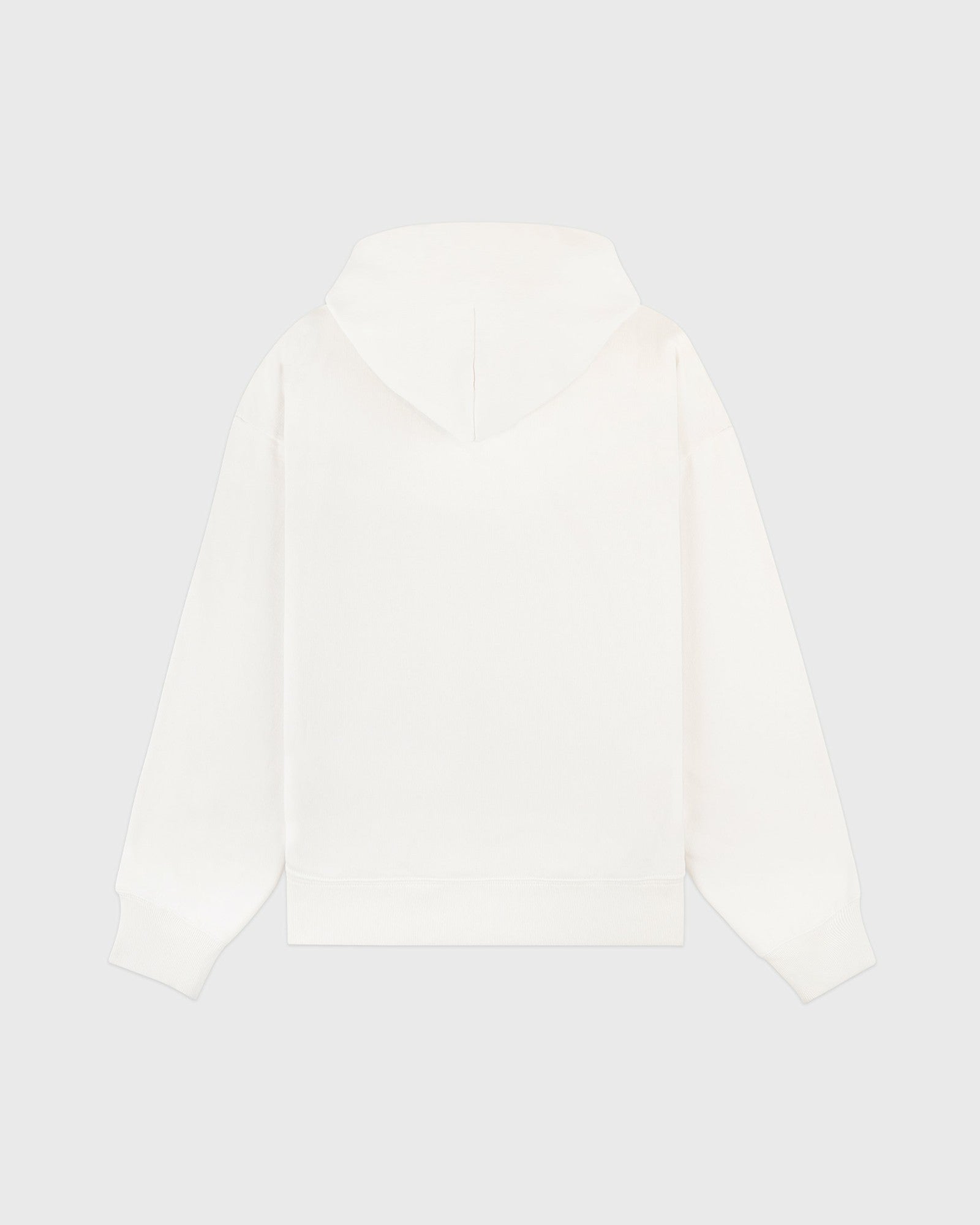 Vendome Script Embroidered Hoodie - Ecru/Chocolate Sporty & Rich US