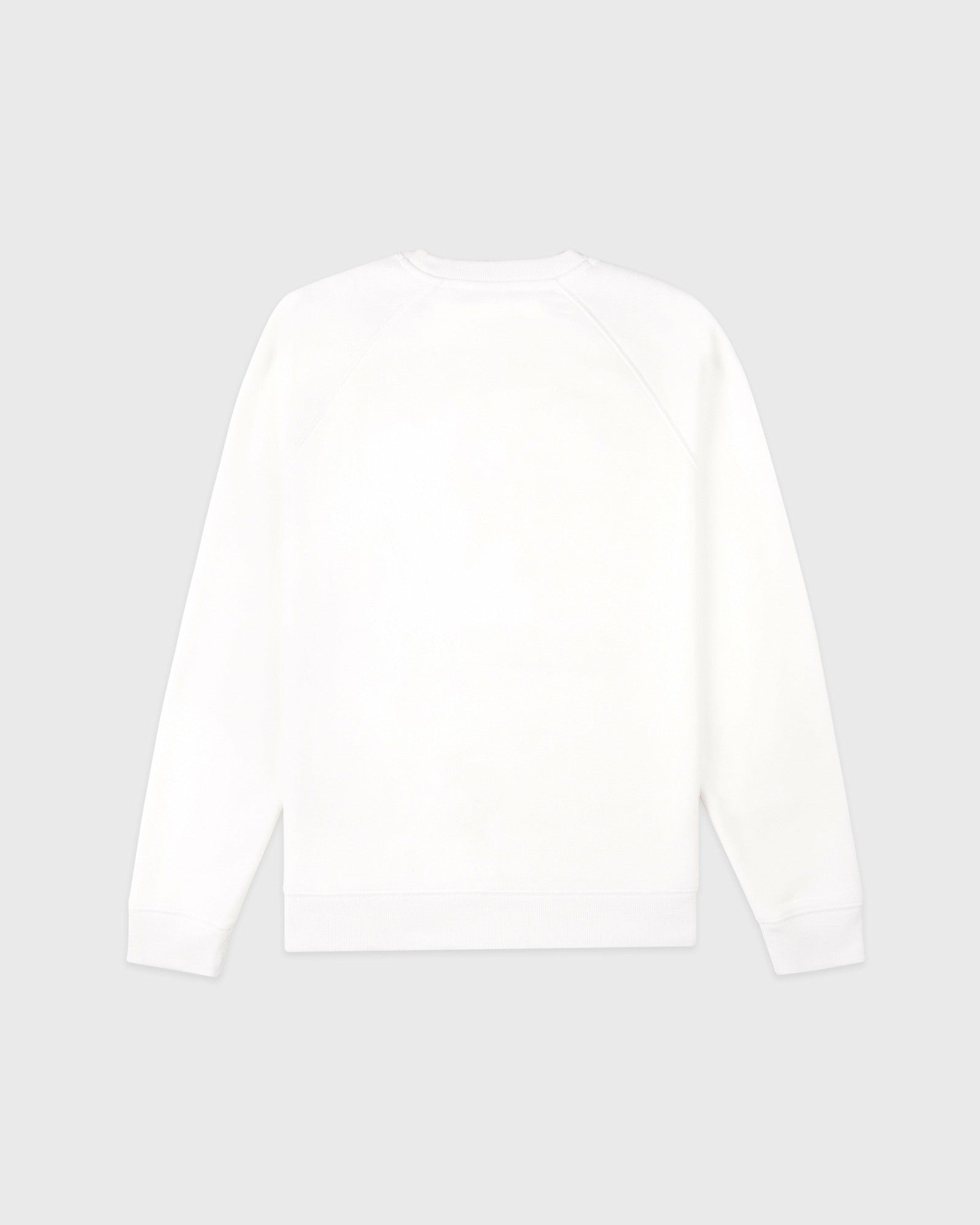 Veritas Soft Crewneck - White/Navy Sporty & Rich Outlet