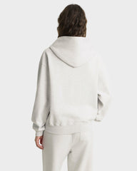 Yale Classic Zip Hoodie - Heather Gray/Navy Sporty & Rich US