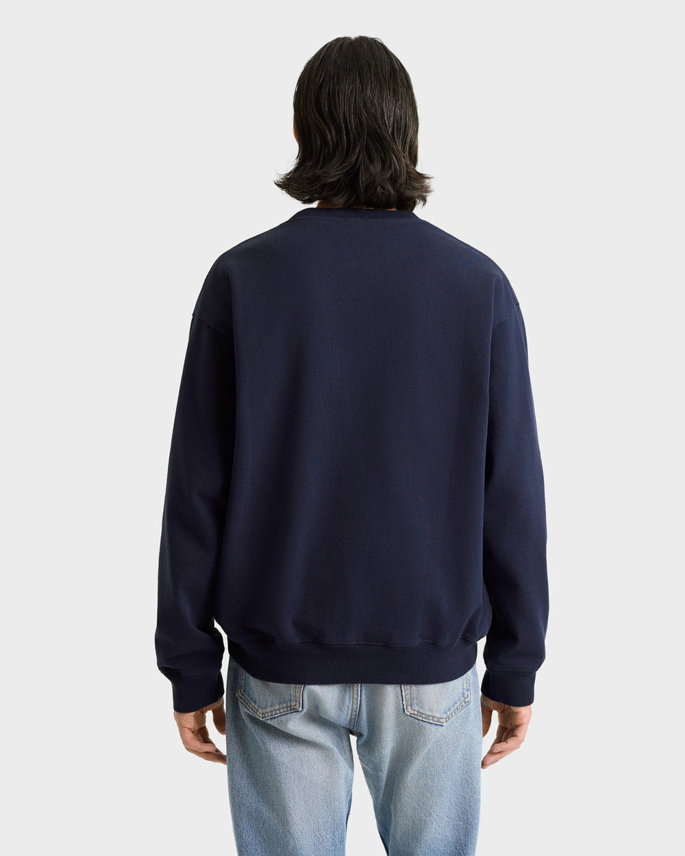 Heritage Yankees Serif Crewneck - Navy/White Sporty & Rich US