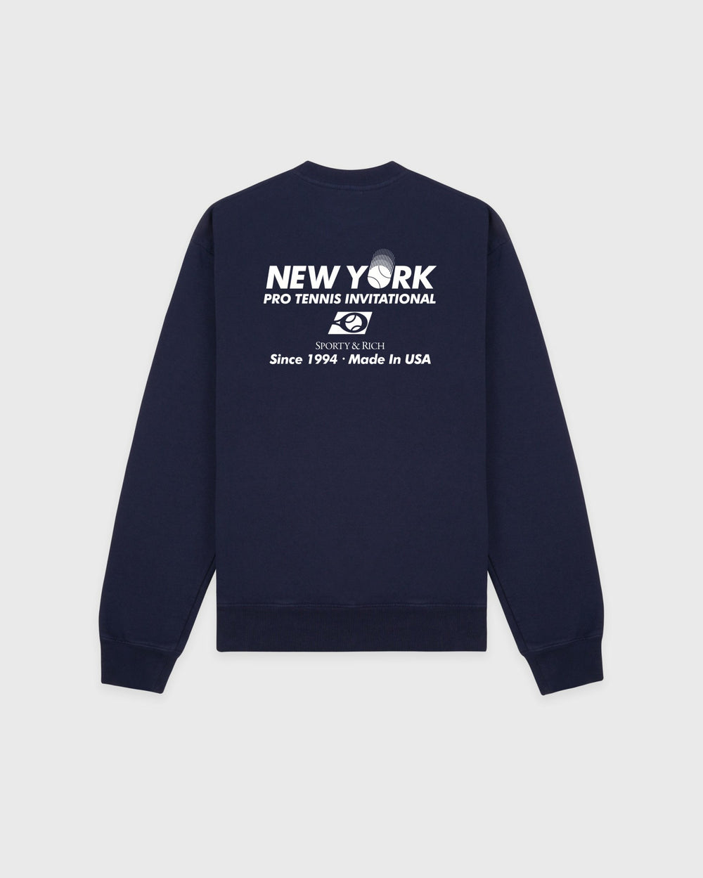 Pro Crewneck - Navy/White Sporty & Rich Discount
