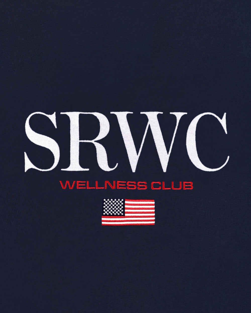 Nautical Embroidered Crewneck - Navy Sporty & Rich US