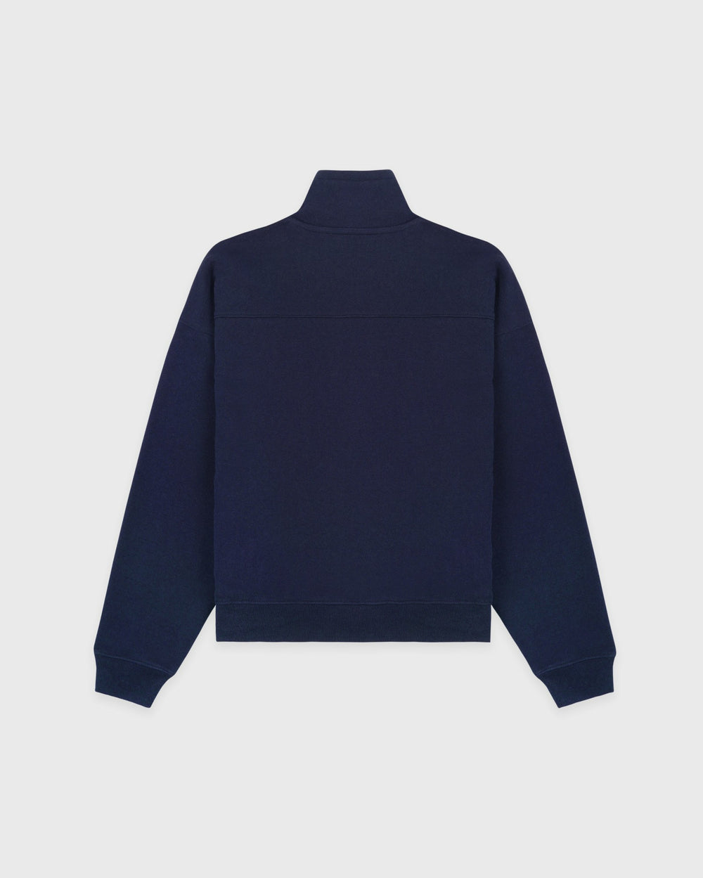 Nautical Embroidered Quarter Zip - Navy Sporty & Rich US